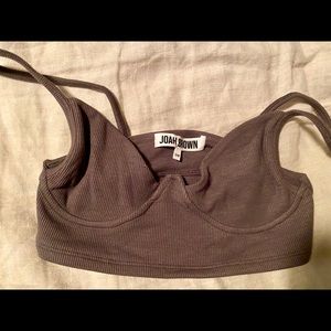 Joah brown structured Bra SLATE ONLY for Savanna